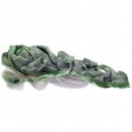 Chinese Carved Dyed Quarts. Click for more information...