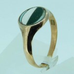 9ct Rose Gold Military Colour Patch Enameled Ring. Click for more information...